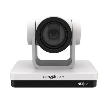 BZB GEAR BG-UPTZ-ND Universal FHD NDI/HDMI/SDI/USB 20x PTZ Camera, White