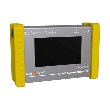 BZB GEAR BG-AVTPG-4K 18Gbps HDMI 2.0 Video Test Pattern Generator and Analyzer