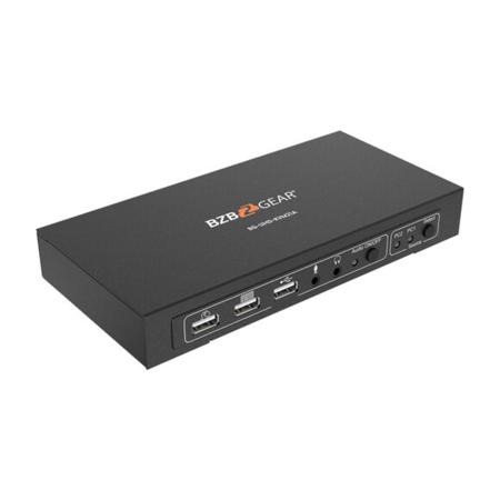 BZB GEAR BG-UHD-KVM21A 2x1 4K HDMI KVM Switcher with 3x USB 2.0 Ports