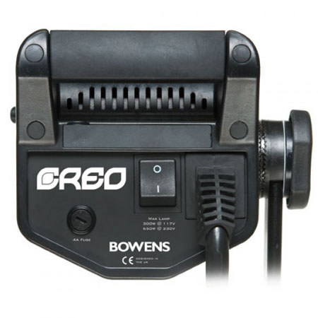 Bowens Creo Flash Head with 300W Halogen Modeling Lamp