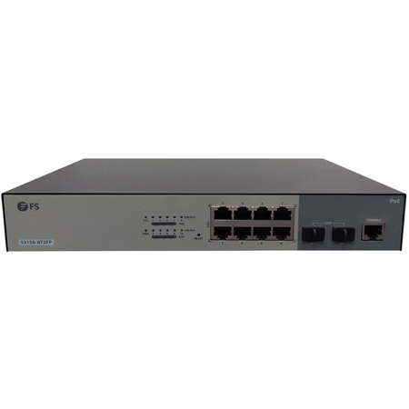 BZB GEAR BG-FS8260 8-Port 1G Ethernet PoE+ Switch