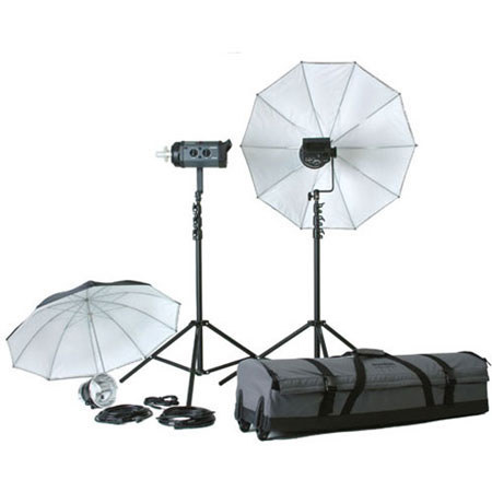 Bowens Gemini 1000W Monolight Kit w/2, 500W Head & Case