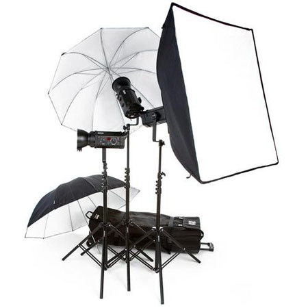 Bowens Gemini 500R/500R/500R Monolight Kit, Including Pulsar TX Kit