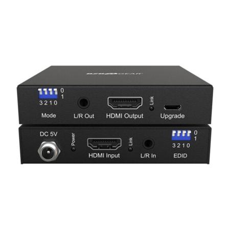 BZB GEAR BG-AEE 4K 18Gbps HDMI Signal Fixer, Audio Embedder and De-Embedder