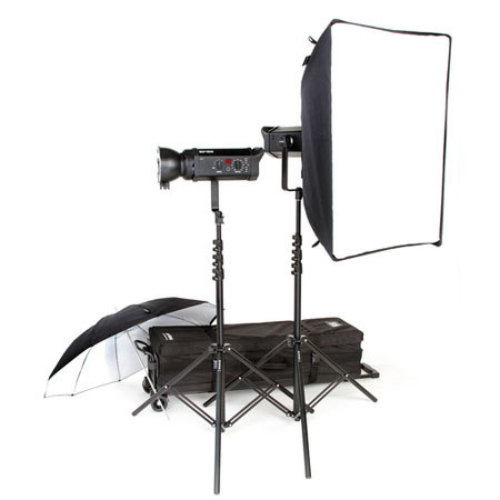 Bowens Gemini Classic 500C 2 Light Umbrella Bundle