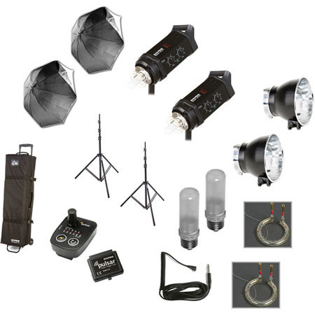 Bowens Gemini Classic 500C 2 Light Umbrella Kit with BZ3967