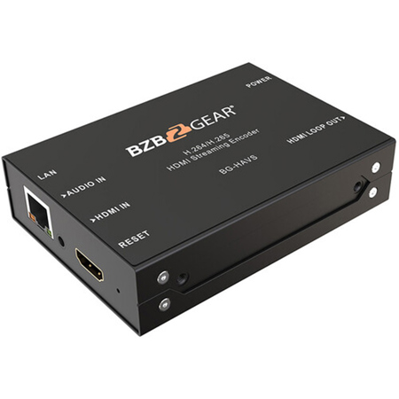 BZB GEAR BG-HAVS 1080P H.264/265 HDMI Video and Audio Streaming Encoder