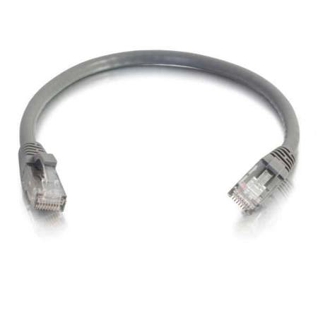 C2G 8ft Cat6a Snagless Ethernet Cable-Gray