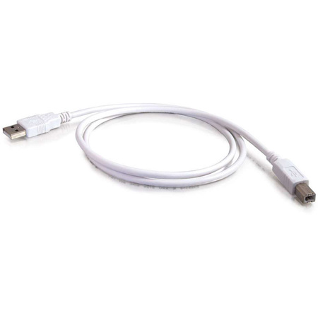 C2G Cables To Go 5m (16.40') USB 2.0 A/B Cable, White