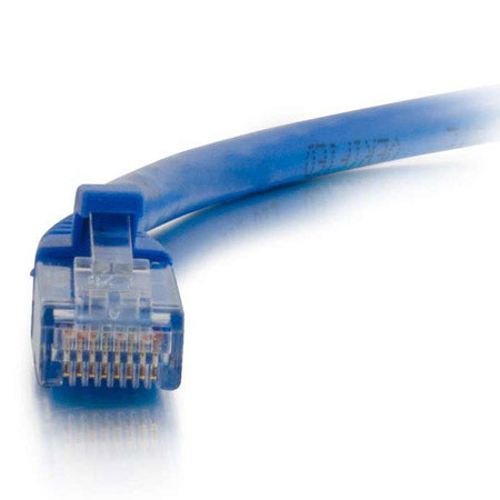C2G Cables to Go 7' Cat5e Snagless UTP Unshielded Network Patch Cable, Blue