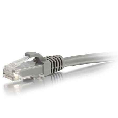 C2G 10ft Cat5e Snagless Unshielded (UTP) Network Patch Cable - Gray