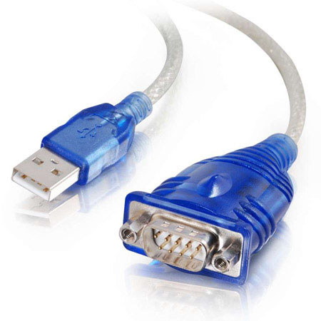 C2G Cables to Go 1.5' USB to DB9 Serial Adapter Cable