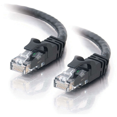 C2G Cat6 Snagless UTP Unshielded Network Patch Cable 10' - Black