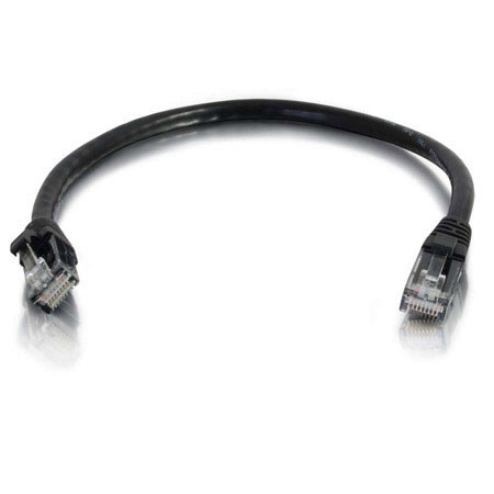C2G (Cables to Go) Cat6 Snagless UTP Unshielded Network Patch Cable 50' - Black