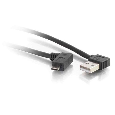 C2G 5m(16.40') USB 2.0 A Right Angle Male to Micro-USB B