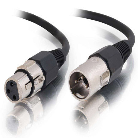 C2G Cables to Go 3' Pro-Audio XLR Male to XLR Female Cable
