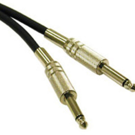C2G Cables to Go 1.5' Pro-Audio 1/4in Male to 1/4in Male Cable