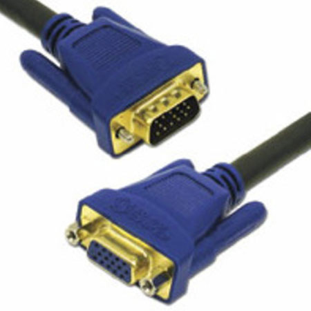 C2G Cables To Go 6' (1.82m) Ultima HD15 SXGA M/F Monitor Extension Cable