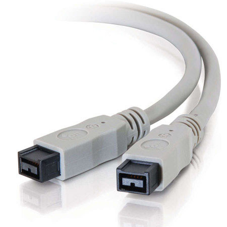 C2G (Cables to Go) IEEE-1394b FireWire 800 9-pin to 9-pin Cable 3m / 9.8ft