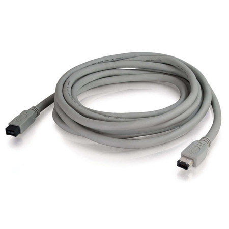 C2G (Cables to Go) IEEE-1394b FireWire 800 9-pin to 6-pin Cable 3m / 9.8ft