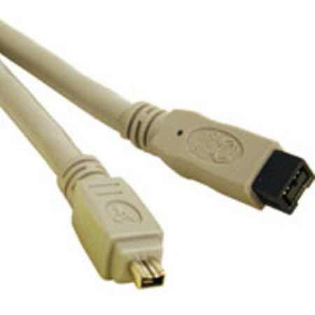 C2G (Cables to Go) IEEE-1394b FireWire 800 9-pin to 4-pin Cable 1m / 3.2ft