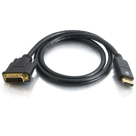 Cables to Go 6.5'/2m DisplayPort 1.1 Male to DVI-D Male Cable