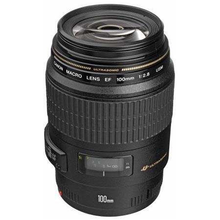 Canon EF 100mm f/2.8 USM Macro Lens, Gray Market