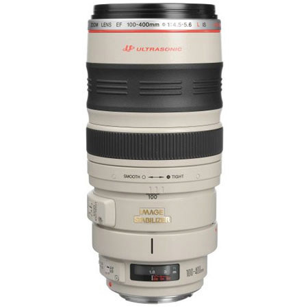 Canon EF 100mm - 400mm f/4.5-5.6L USM IS Lens, USA -BUNDLE-