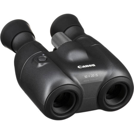 Canon 10x20 IS Series Weather Resistant Porro Prism Binocular, 5.3 Degree FoV