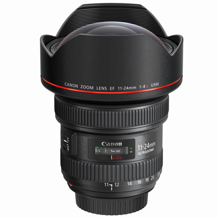 Canon EF 11-24mm f/4L USM Lens - With Haida Rear Lens ND Filter Kit,Cleaning Kit