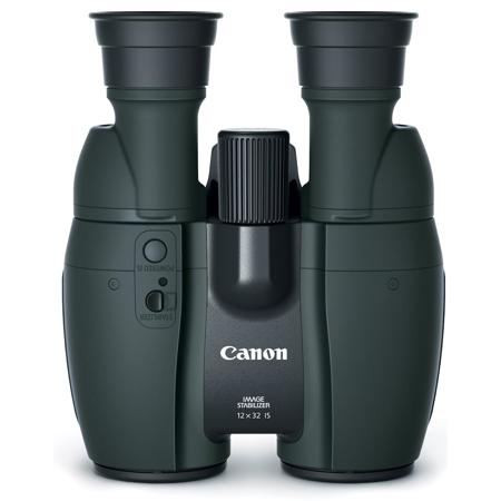 Canon 12x32 IS Image Stabilized Porro Prism Binocular, 5 Degree Angle of View