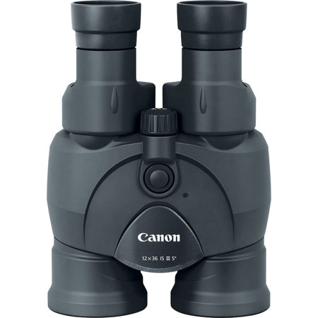 Canon 12x36 IS III Porro Prism Binocular, 5.0 Degree Angle of View