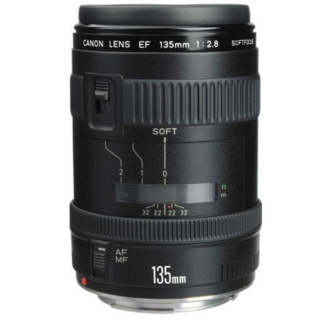Canon EF 135mm f/2.8 SF Lens/Filter BUNDLE, USA