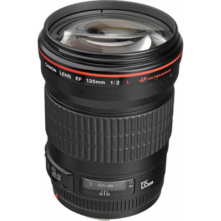 Canon EF 135mm f/2L USM Lens, Gray Market