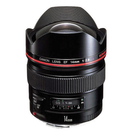 Canon EF 14mm f/2.8L USM Ultra Wide Angle AutoFocus Lens - - Refurbished