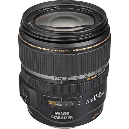 Canon EF-S 17-85mm F/4-5.6 Image Stabilized Lens BUNDLE