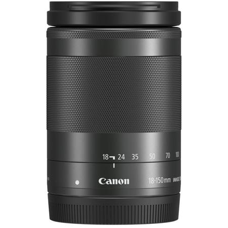 Canon EF-M 18-150mm f/3.5-6.3 IS STM Lens, Black