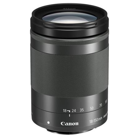 Canon EF-M 18-150mm f/3.5-6.3 IS STM Lens, Black