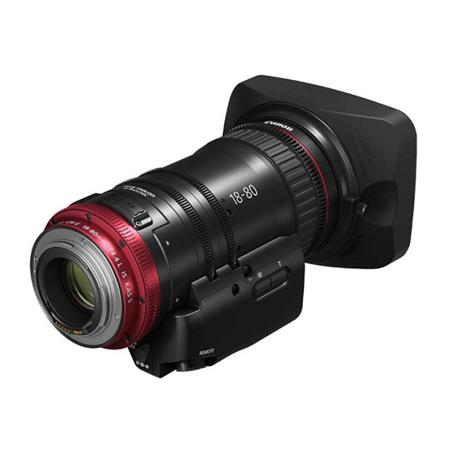 Canon CN-E 18-80mm T4.4 COMPACT-SERVO Cinema Zoom Lens 1714C002
