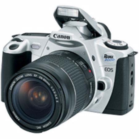 Canon EOS Rebel 2000 35mm Autofocus SLR Kit with Canon EF 28-80mm F3.5/5.6 Autofocus Zoom Lens, Strap & two #CR2 3V Lithium Batteries U.S.A.