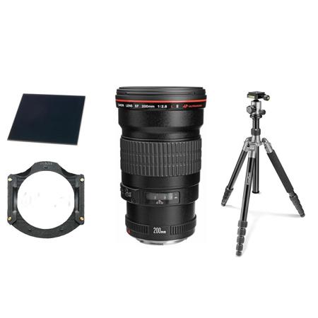 Canon EF 200mm f/2.8L-II USM Lens, USA - Solar Eclipse Lens Bundle