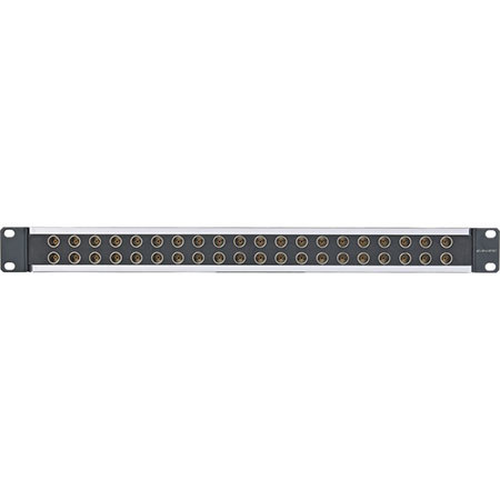 Canare 20DV 2x20 1RU 75 Ohms Digital Video Patchbay, Normal Through