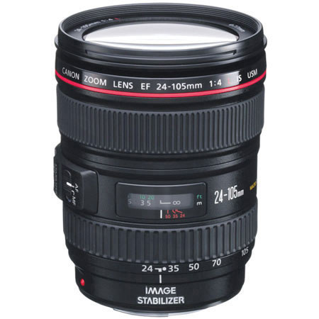 Canon EF 24-105mm f/4L IS USM - White Box -USA War