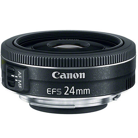 Canon EF-S 24mm f/2.8 STM Lens with Accessories Kit 9522B002 A