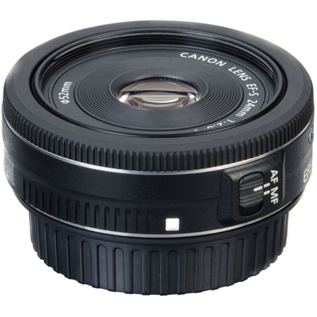 Adorama - EF-S Canon 24mm 9522B002 Lens f/2.8 STM