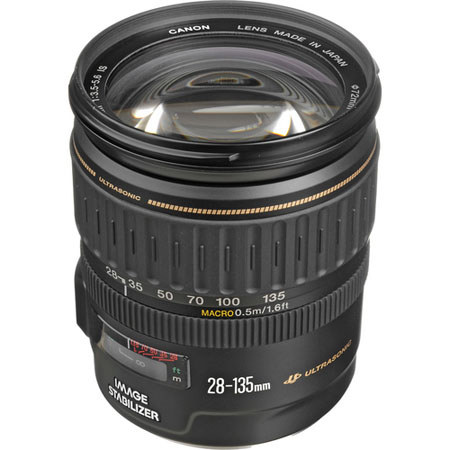 Canon EF 28-135mm f/3.5-5.6 IS USM Lens, Refurbished