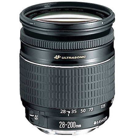 Canon EF 28-200mm f/3.5-5.6 USM AF WA Tlpht Lens, Refurb