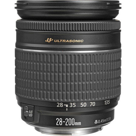 Canon EF 28-200mm f/3.5-5.6 USM AutoFocus Wide Angle Telephoto Zoom Lens
