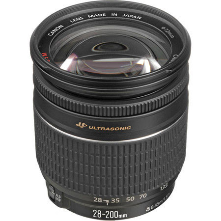 Canon EF 28-200mm f/3.5-5.6 USM AutoFocus Wide Angle Telephoto Zoom Lens