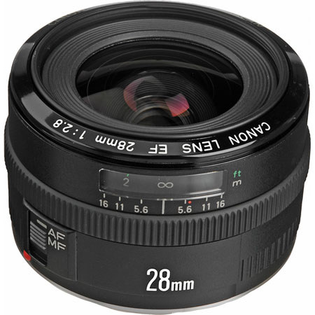 USED Canon EF 28mm f/2.8 Wide Angle Auto Focus Lens *52mm - Adorama